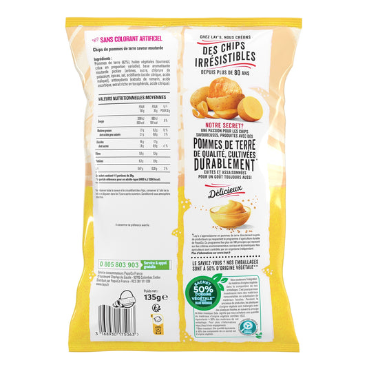 Chips Saveur Moutarde Pickles LAY'S