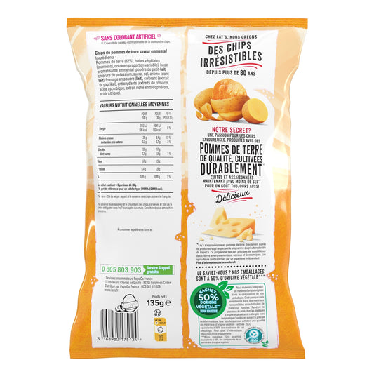 Chips Saveur Emmental LAY'S