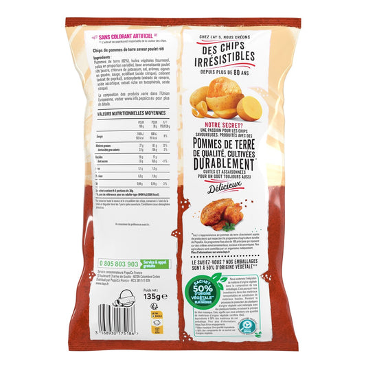 Chips Saveur Poulet Rôti LAY'S