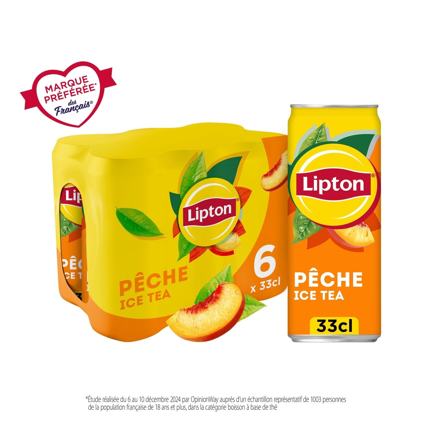 Peach Iced Tea LIPTON – La Famille à Table!