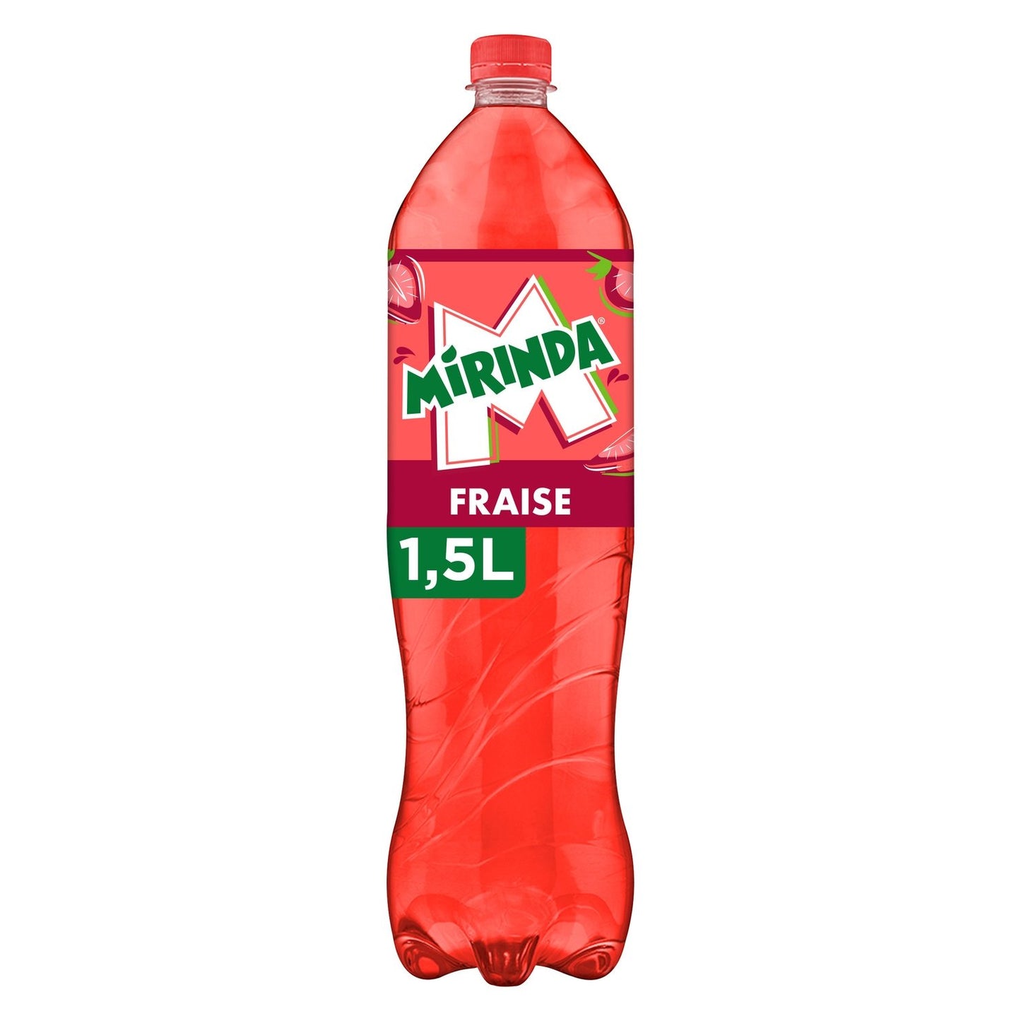 Soda à la Fraise MIRINDA la bouteille de 1,5L