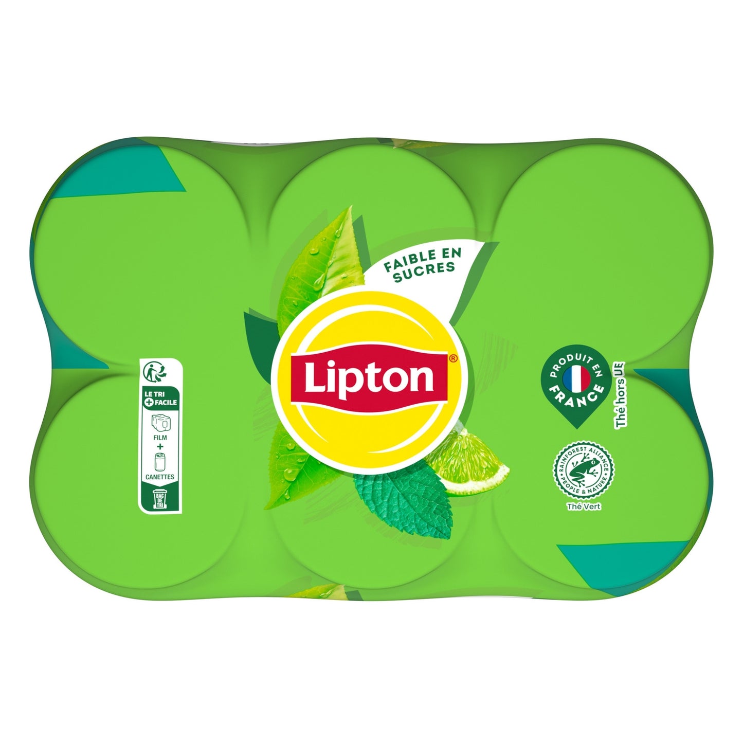 Lipton Iced Green Tea Drink with Lime and Mint