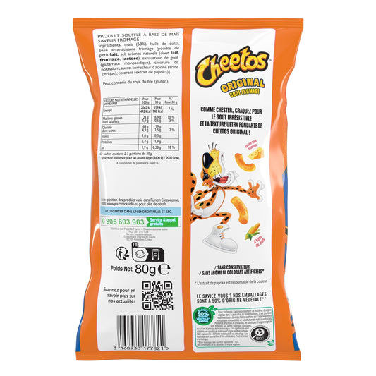 Biscuits Apéritifs Soufflés au Fromage CHEETOS