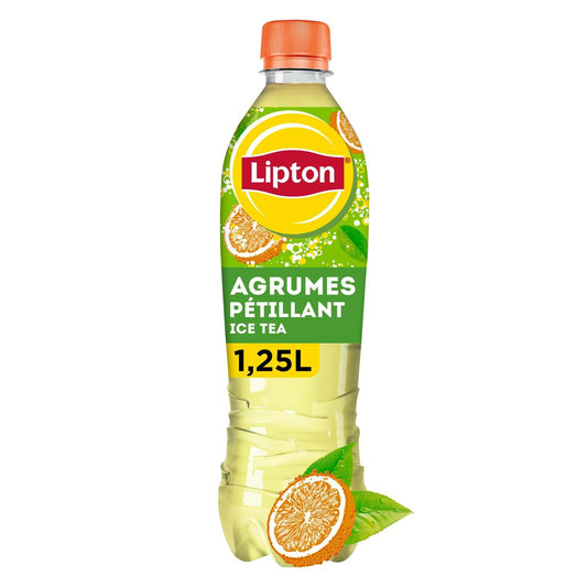 Boisson Thé Glacé Pétillant Agrumes LIPTON
