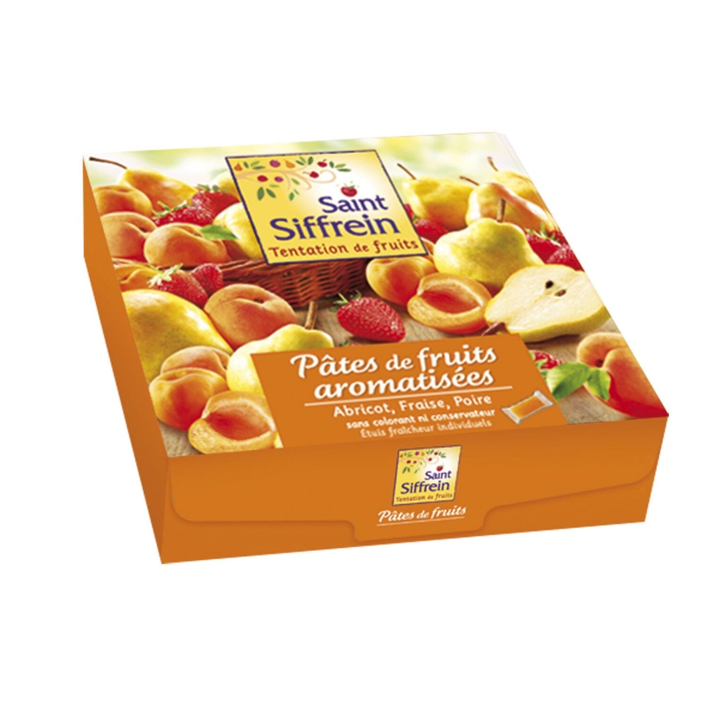 Apricot Strawberry Pear Flavored Fruit Pastes ST SIFFREIN