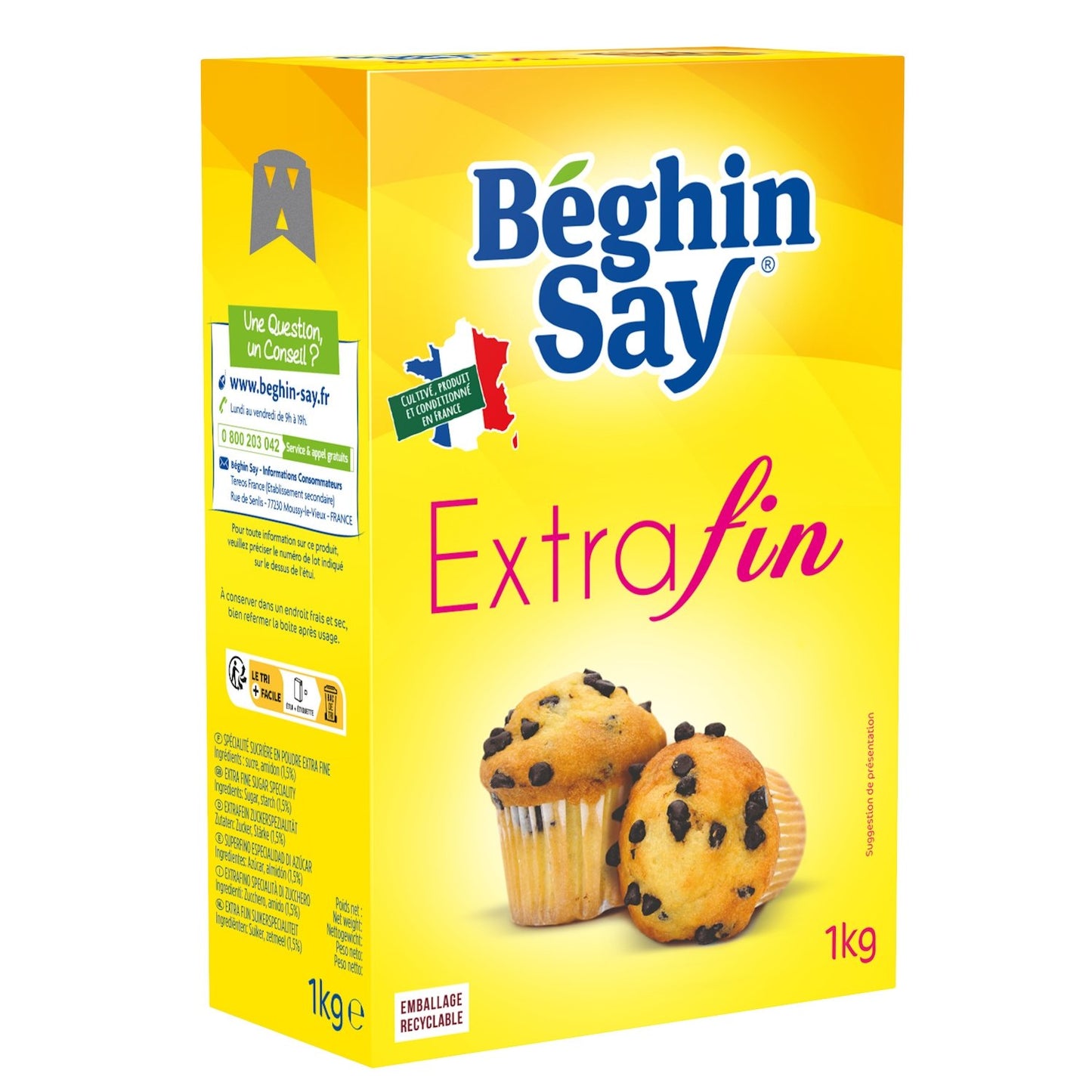 BEGHIN SAY Extra Fine Powdered Sugar