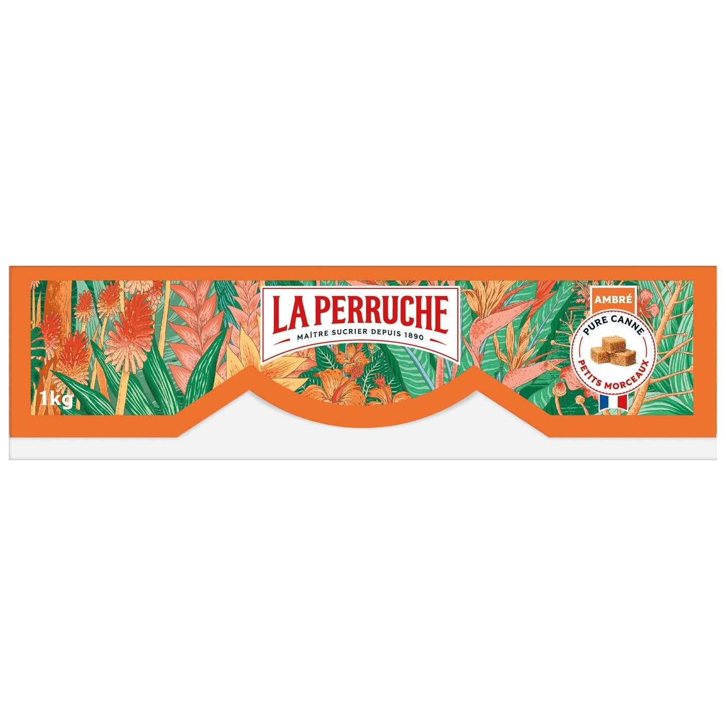 Pure Cane Sugar Small Pieces la Perruche BEGHIN SAY