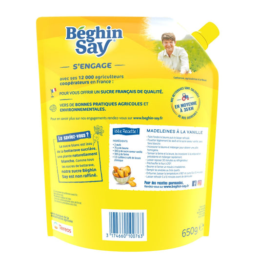 Sucre Poudre Vanille BEGHIN SAY