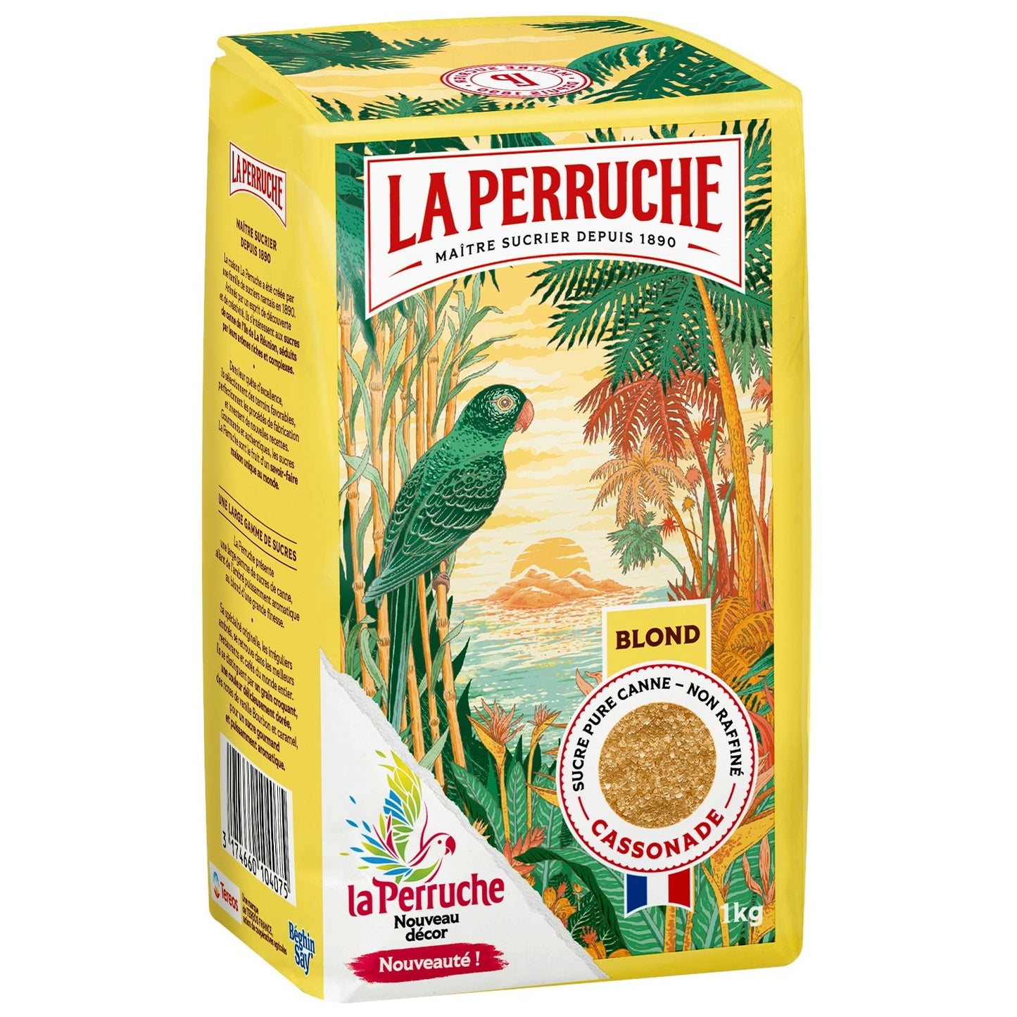 Sucre Blond Cassonade la Perruche BEGHIN SAY