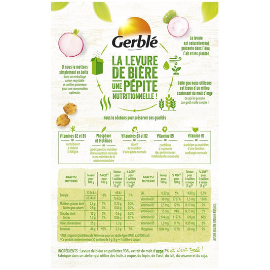 Levure de Bière à Saupoudrer GERBLE