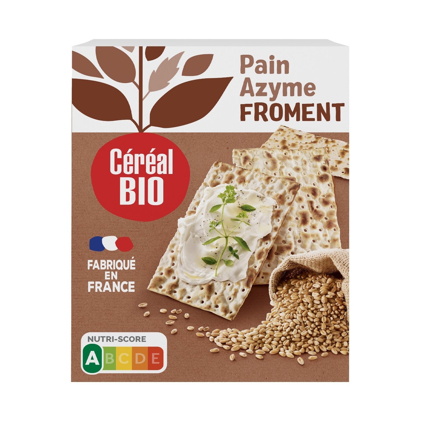 Pain Azyme Froment Bio CEREAL BIO les 2 sachets de 100 g