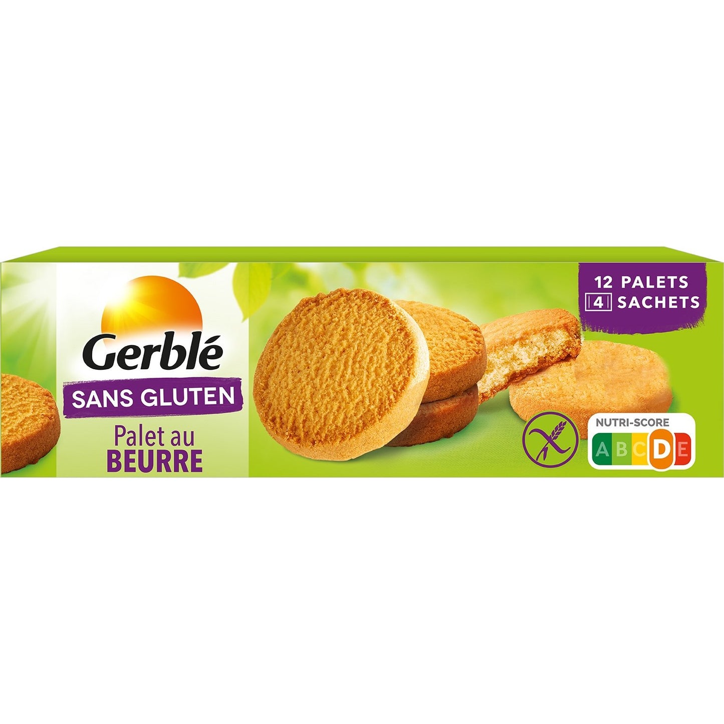 Biscuit Sablé Beurre Sans Gluten GERBLE la boîte de 175g