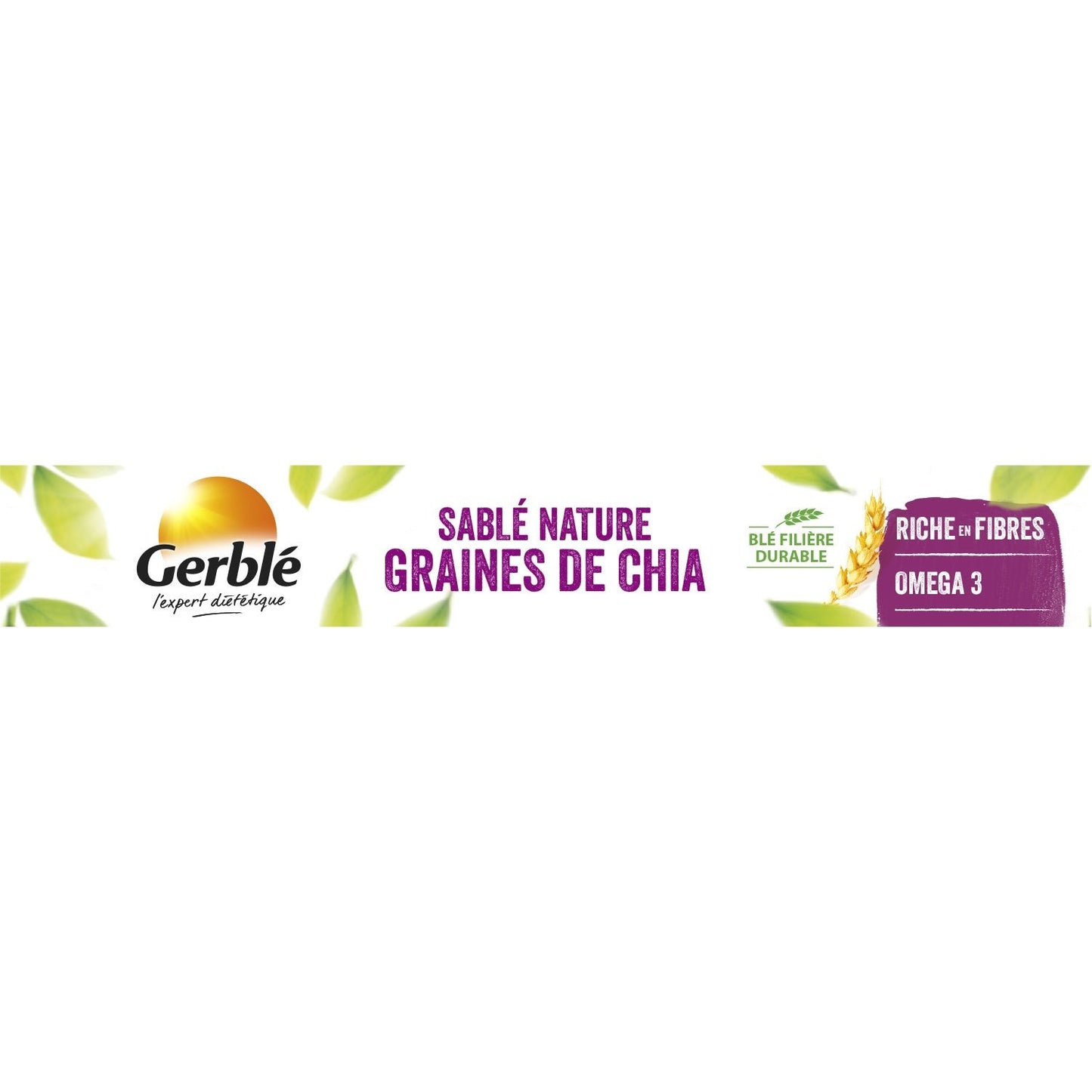 GERBLE Chia Seed Shortbread Cookie