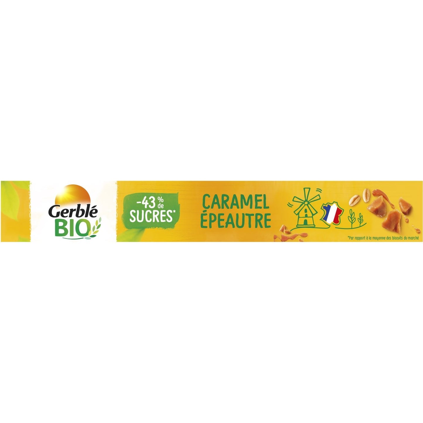 Biscuit Épeautre Caramel GERBLE BIO