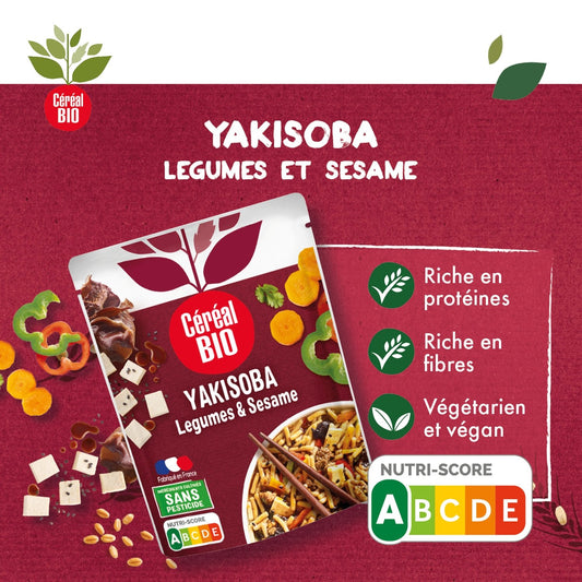 Repas Express Légumes Sésame Bio CEREAL BIO