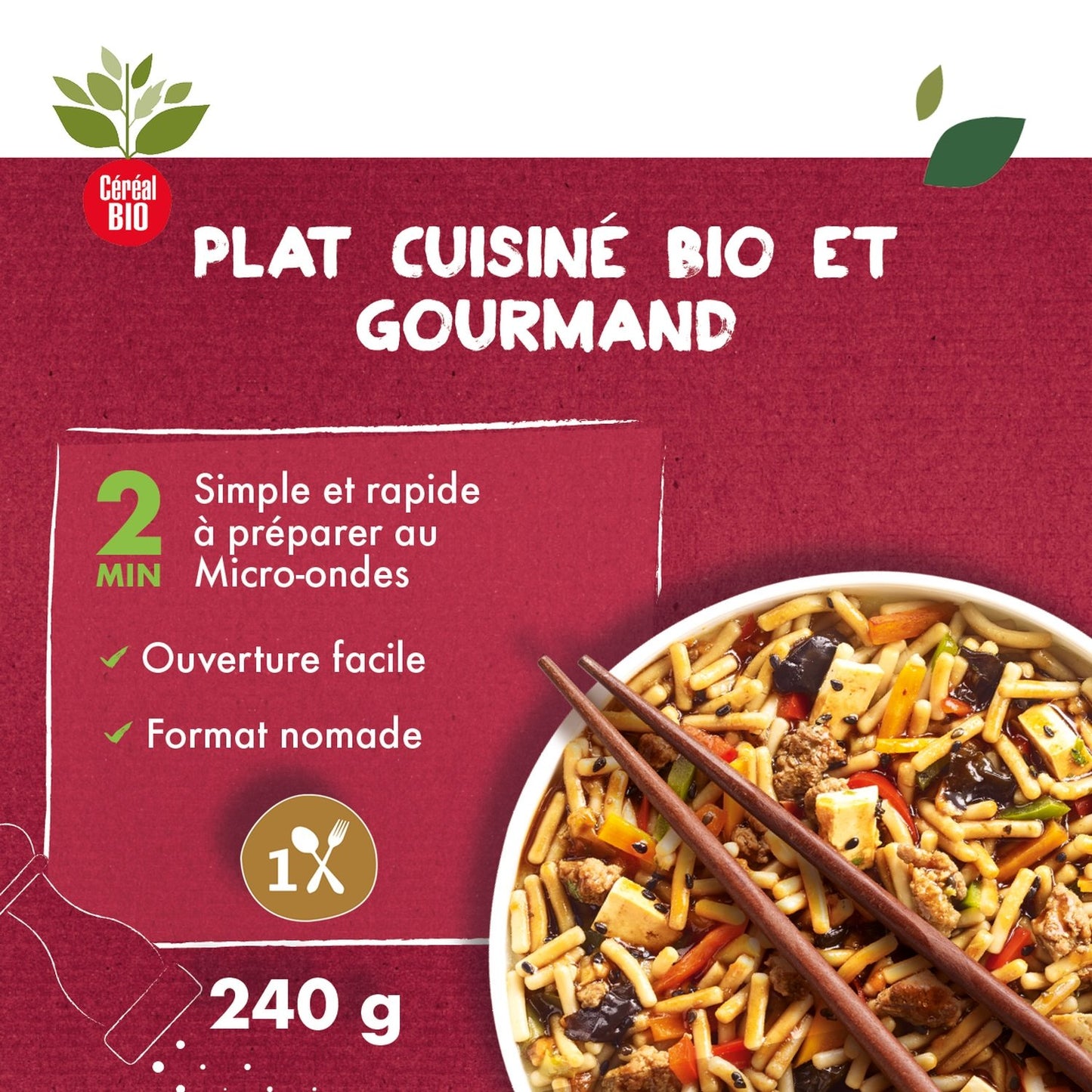 Express-Menü Gemüse Sesam Bio CEREAL BIO