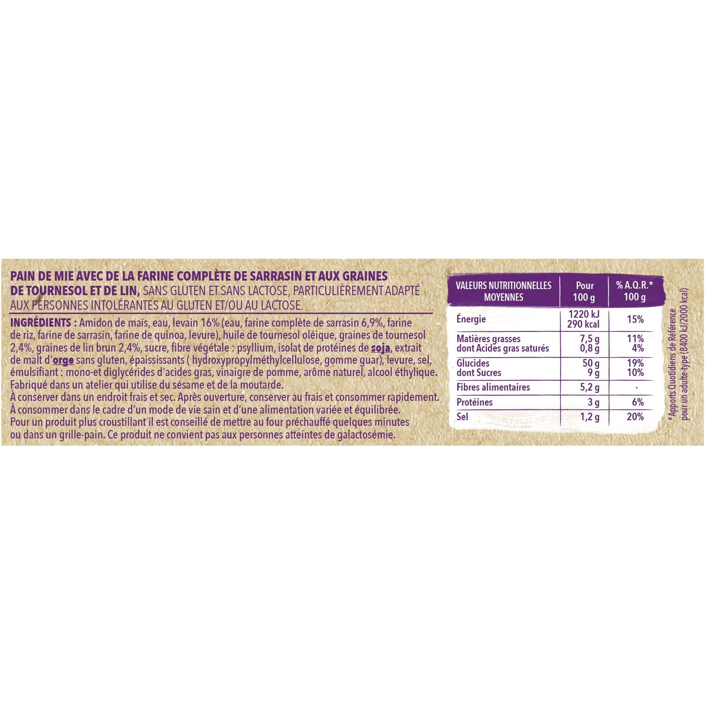 GERBLE Gluten-Free Seed Bread