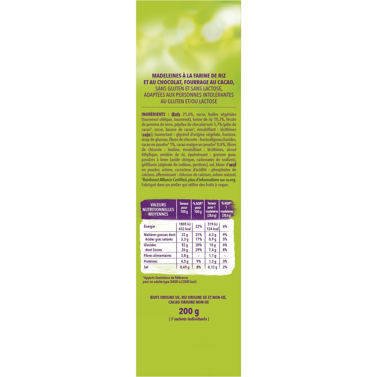 GERBLE Schokoladen-Madeleines