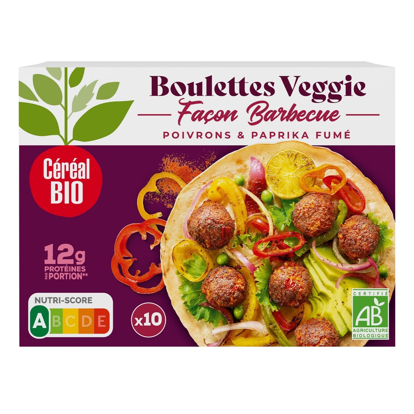 Boulettes Veggie Originale Bio CEREAL BIO la boite de 175g