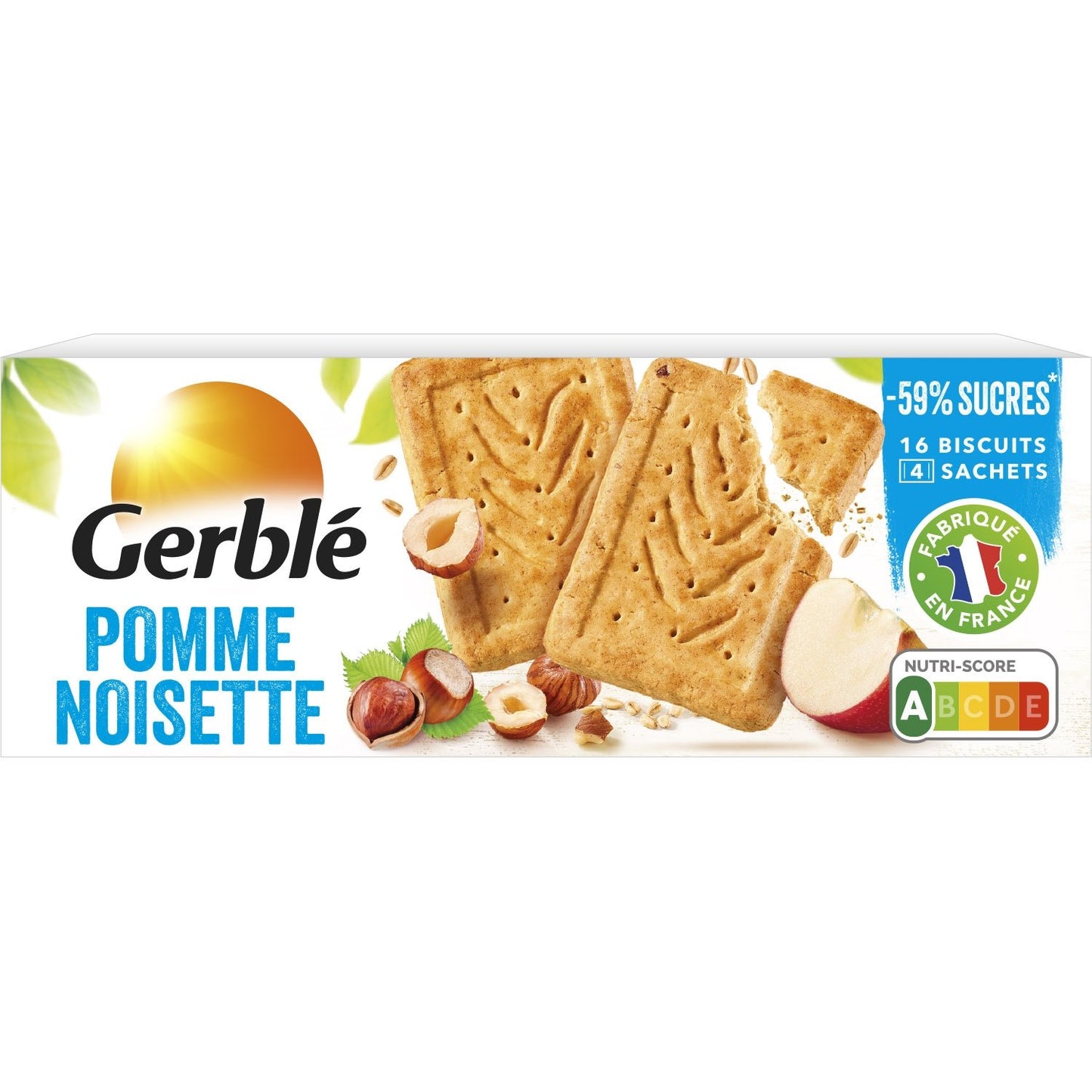 GERBLE Apple Hazelnut Biscuit