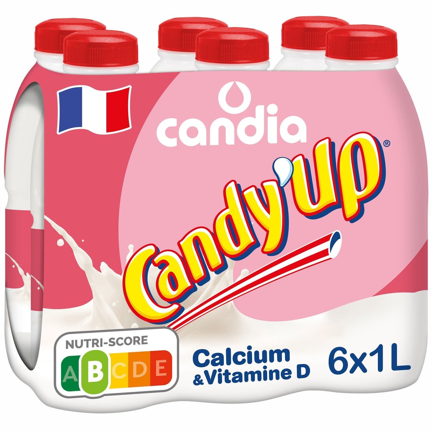 CANDIA Candy'up Strawberry Milk Drink