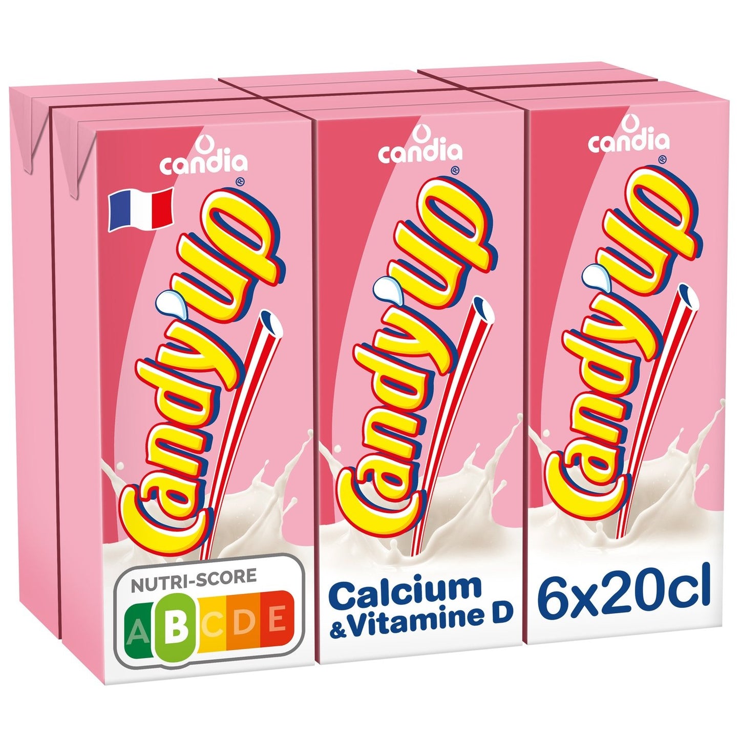 CANDIA Candy'up Strawberry Milk Drink