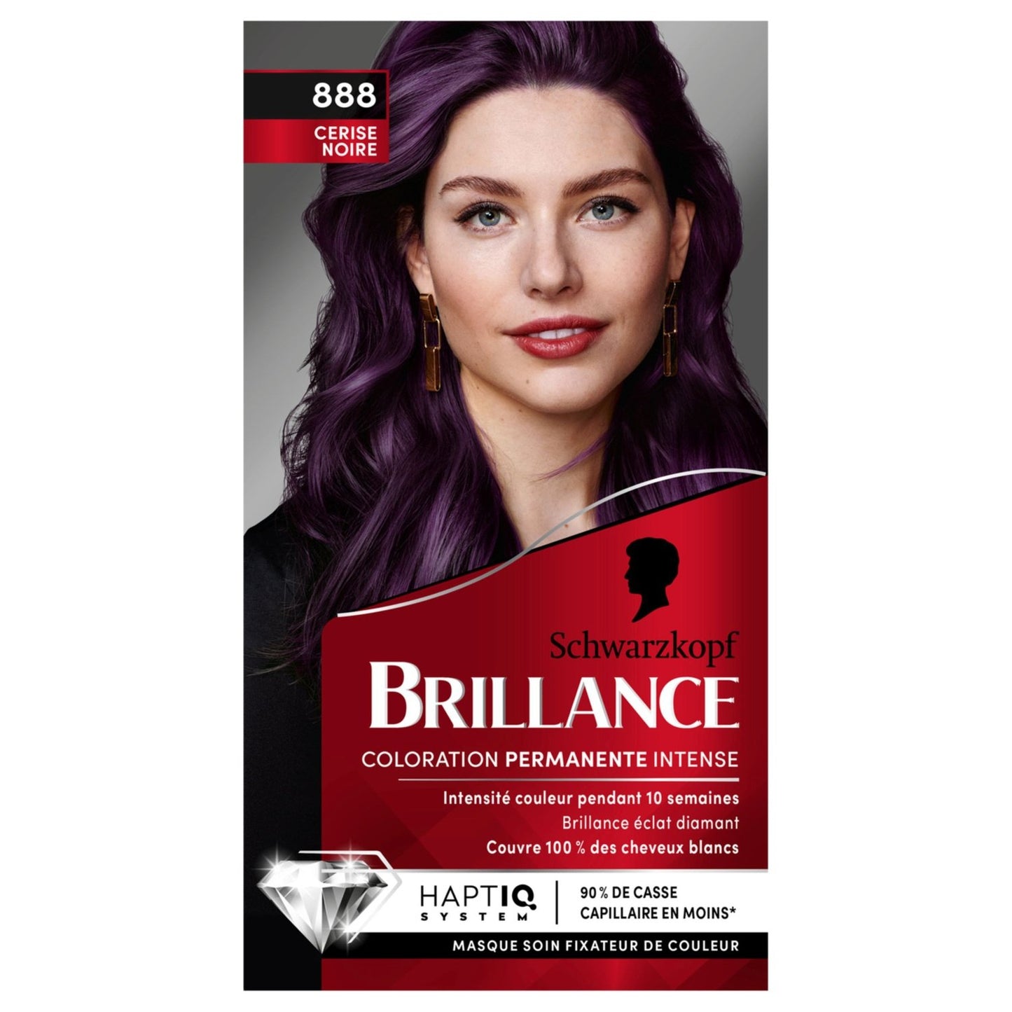Schwarzkopf 888 Black Cherry Shine Permanent Color