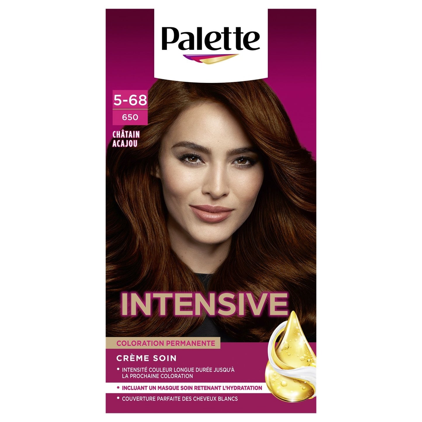 Permanent Color 650 Mahogany Chestnut SCHWARZKOPF PALETTE