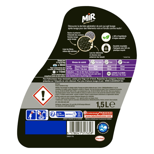 Lessive Liquide Noir Raviveur MIR