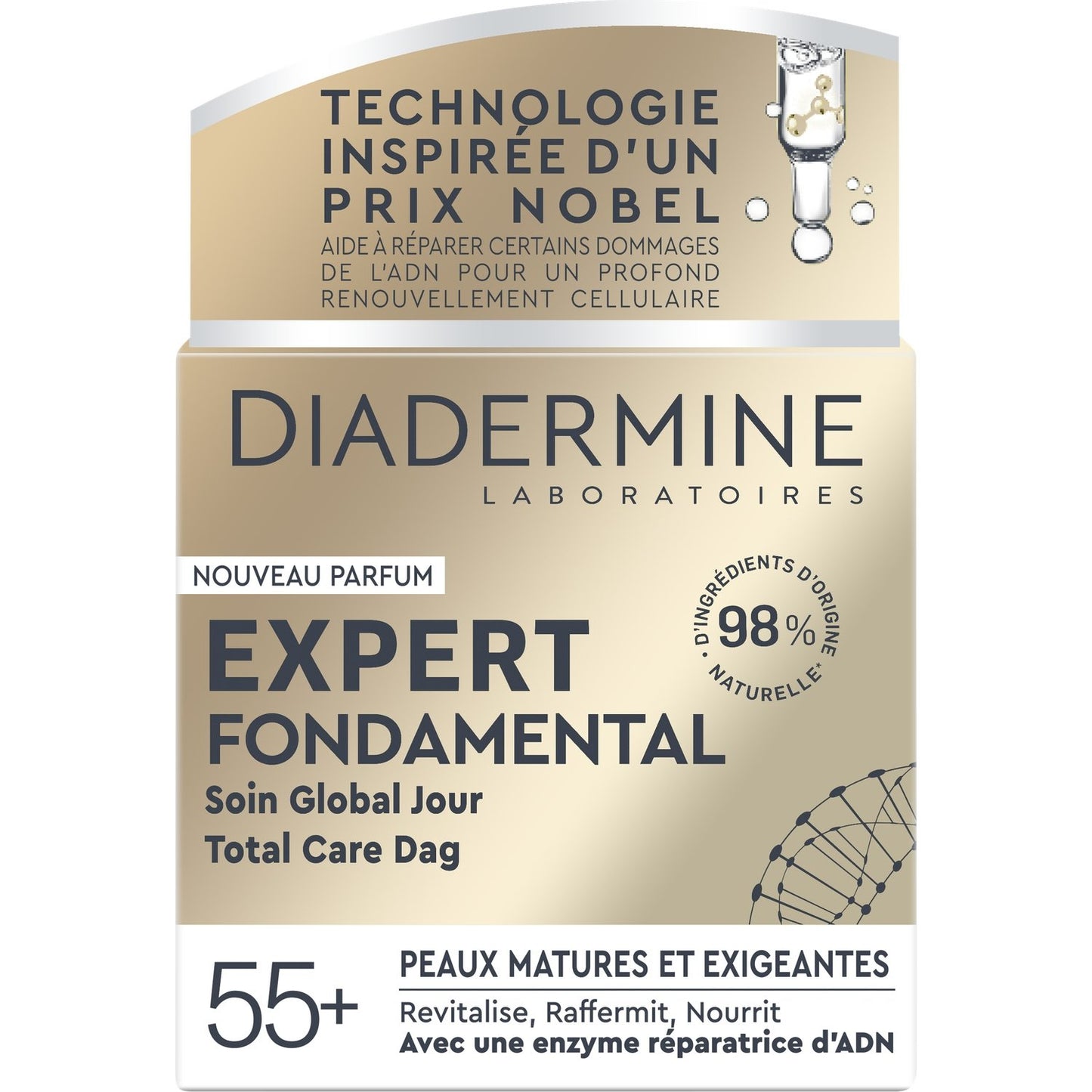 Crème Visage Jour Peaux Matures DIADERMINE le pot de 50 ml