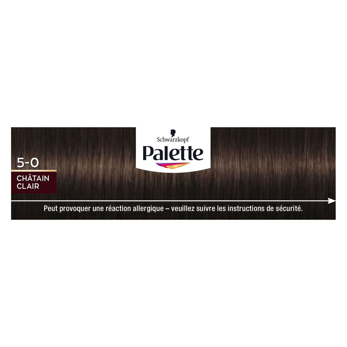 Permanent Hellbraun Farbe 5.0 Palette SCHWARZKOPF