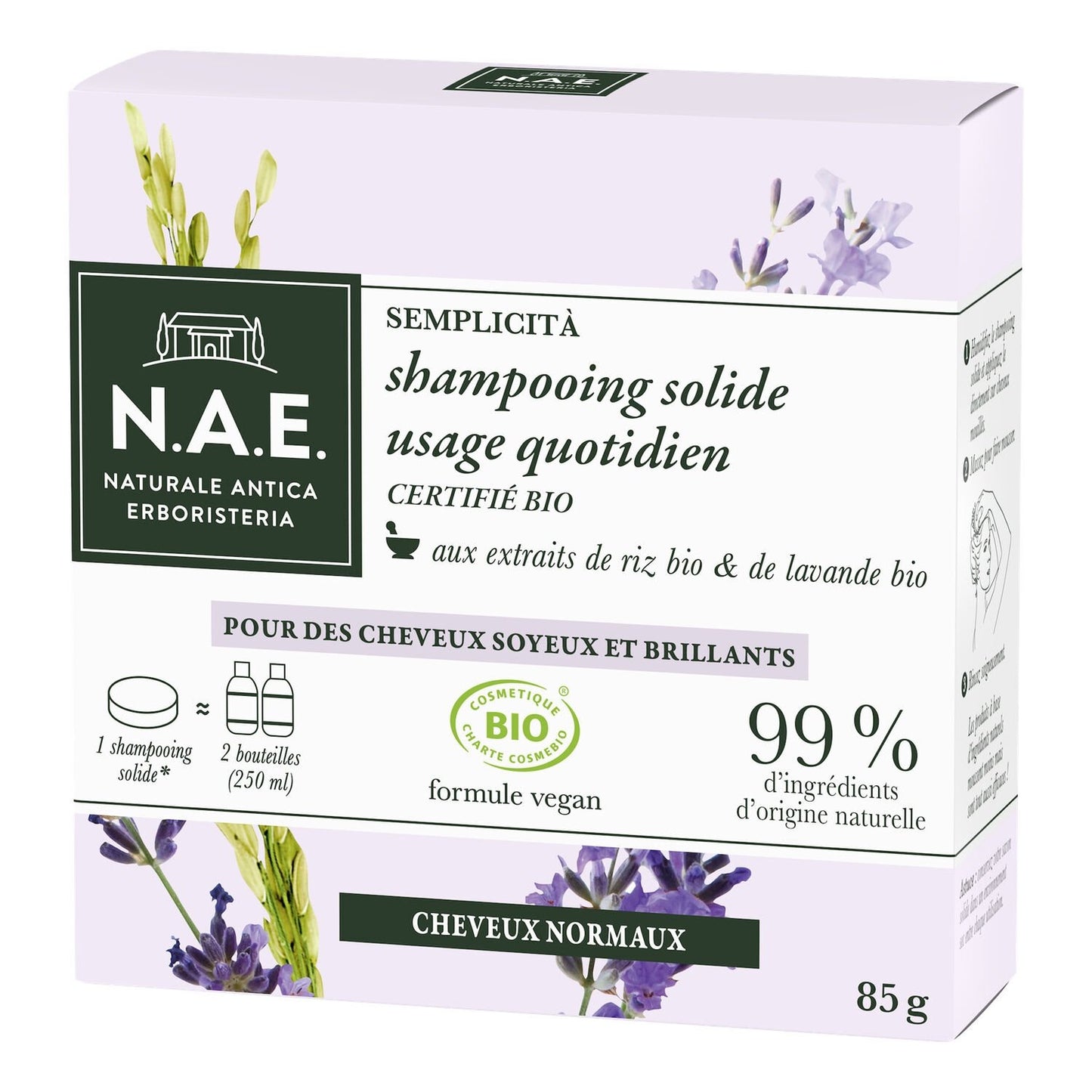 NAE Organic Daily Use Solid Shampoo