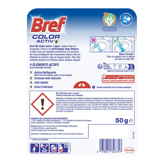 WC-Block Color Activ+ Lagoon BREF WC