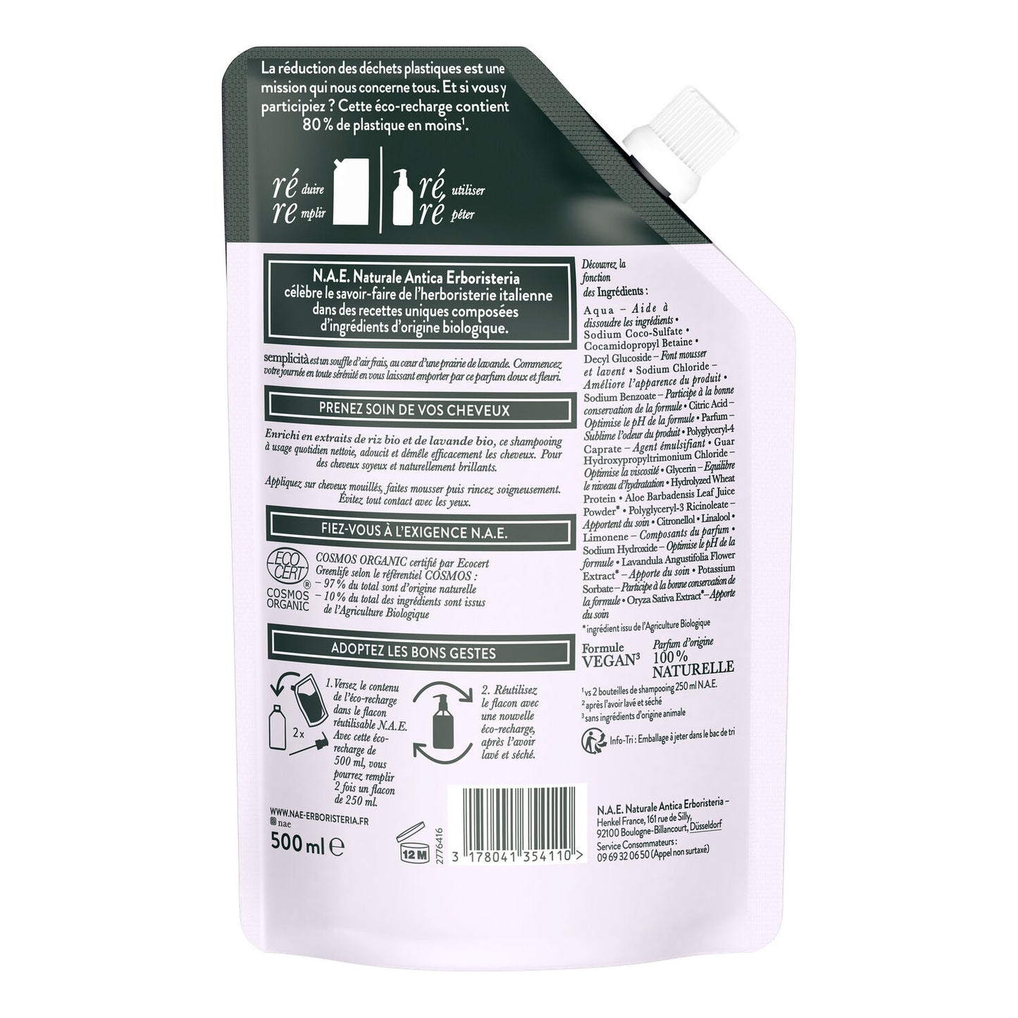 NAE Daily Use Lavender Shampoo