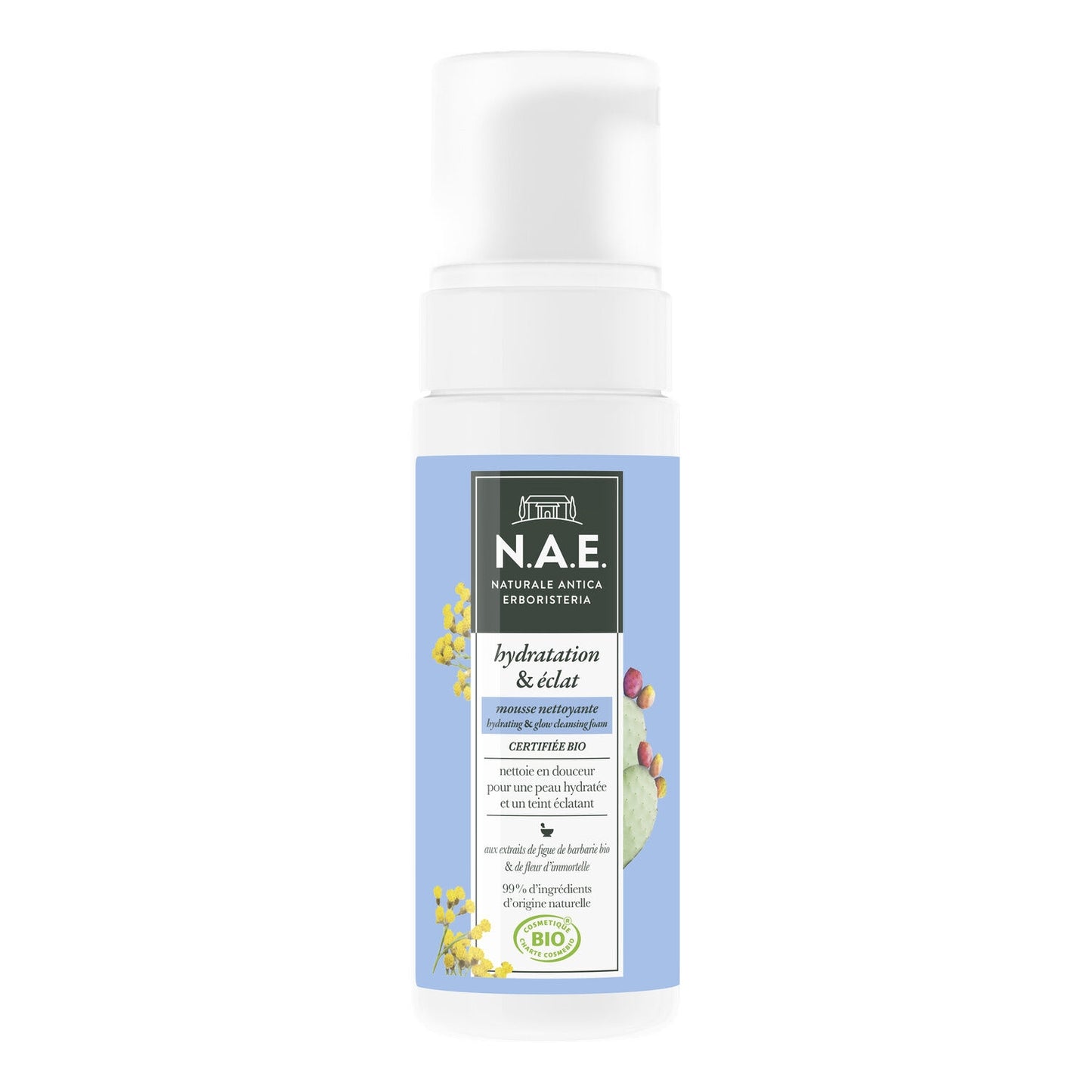 NAE Organic Hydration & Radiance Cleansing Foam
