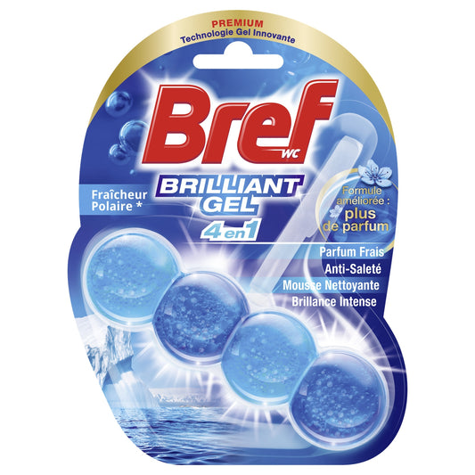 Bloc Wc Brilliant Gel Fraîcheur Polaire BREF WC