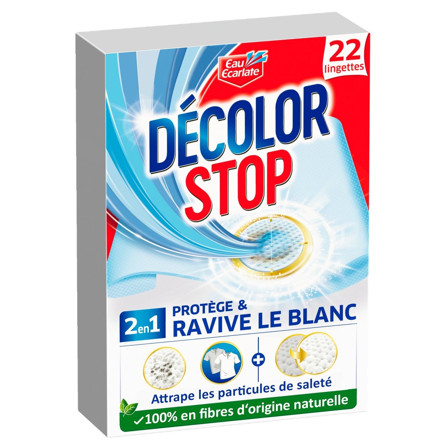 DECOLOR STOP Anti-Discoloration Wipe Revives Whites