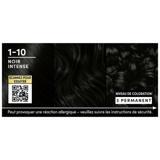 Coloration Permanente 1-10 Noir Intense Sans Ammoniaque Masque Soin Oleo Supreme SCHWARZKOPF OLEO SUPREME