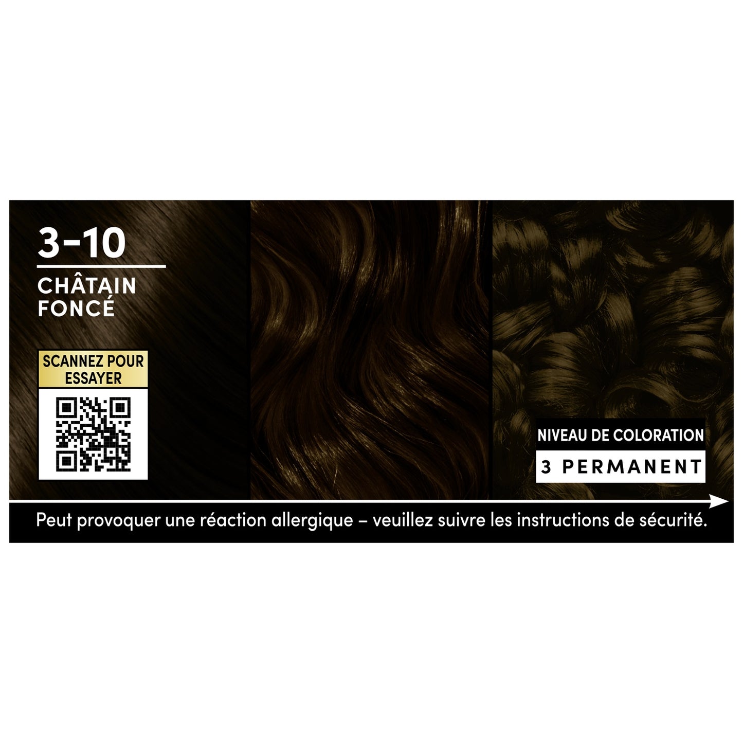 Coloration Permanente 3-10 Châtain Foncé Sans Ammoniaque Huile Oleo Supreme SCHWARZKOPF