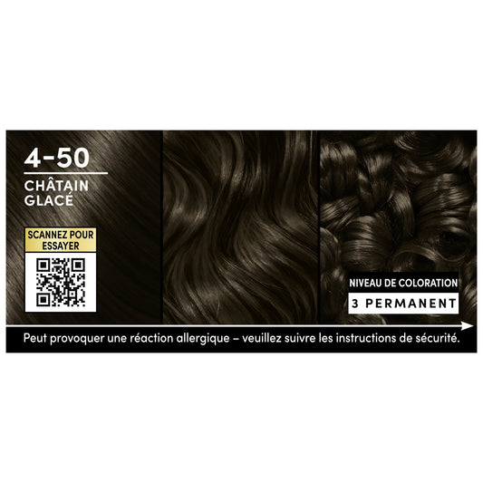 Coloration Permanente 4-50 Châtain Glacé Sans Ammoniaque Oleo Supreme SCHWARZKOPF