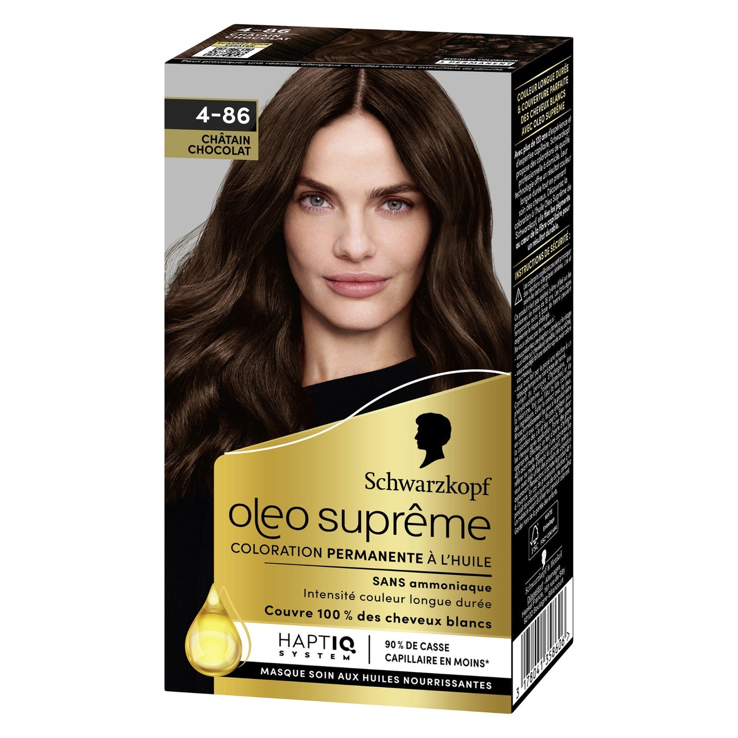 Permanent Coloration 4-86 Deep Chestnut SCHWARZKOPF OLEO SUPREME