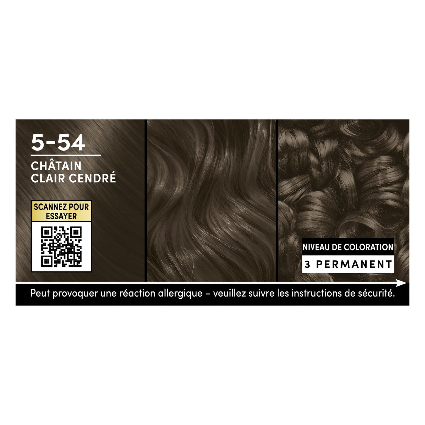 Permanent Coloration 5-54 Light Ash Brown SCHWARZKOPF OLEO SUPREME