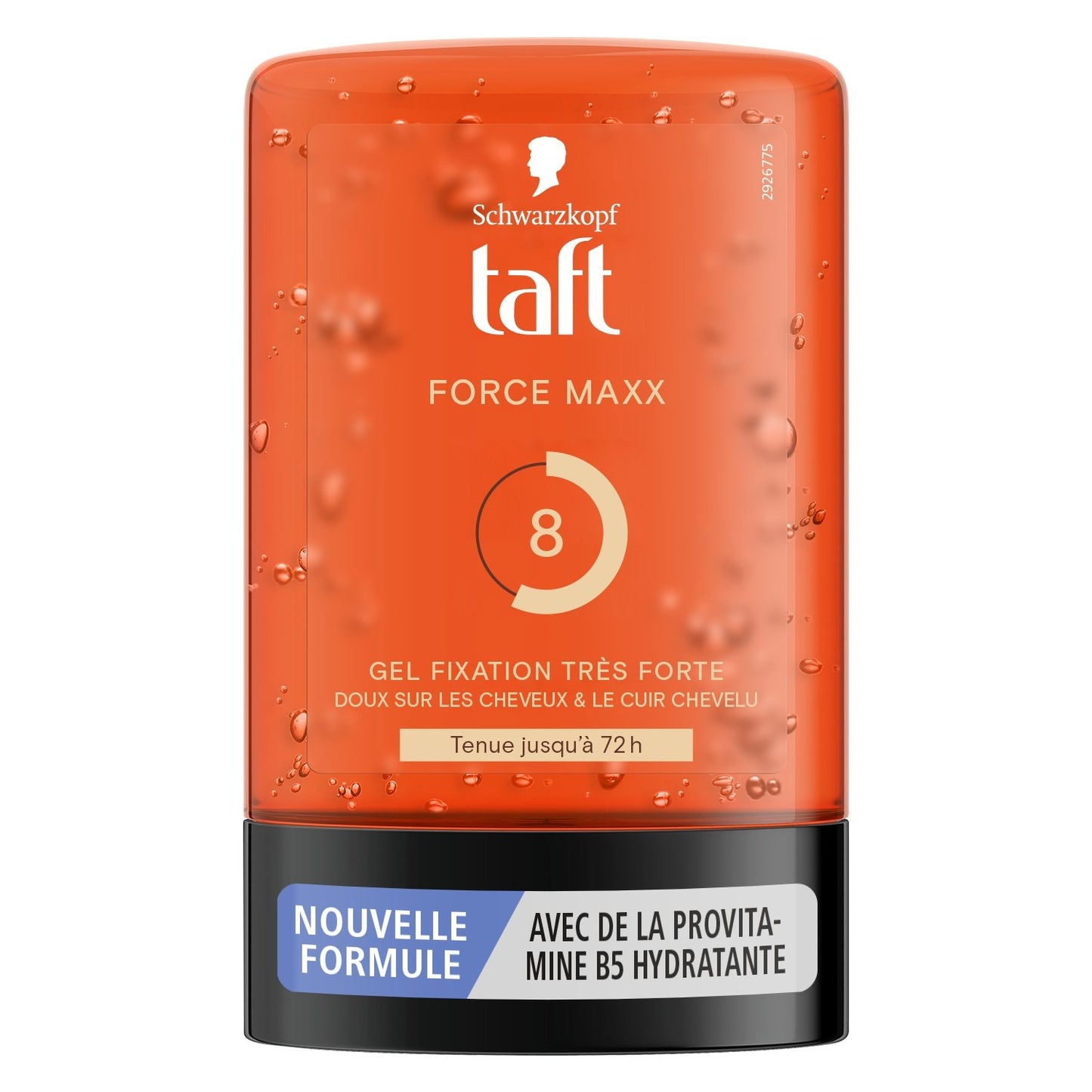 Gel Coiffant Force Maxx Fixation Très Forte Tenue 72h Taft SCHWARZKOPF le flacon de 300mL