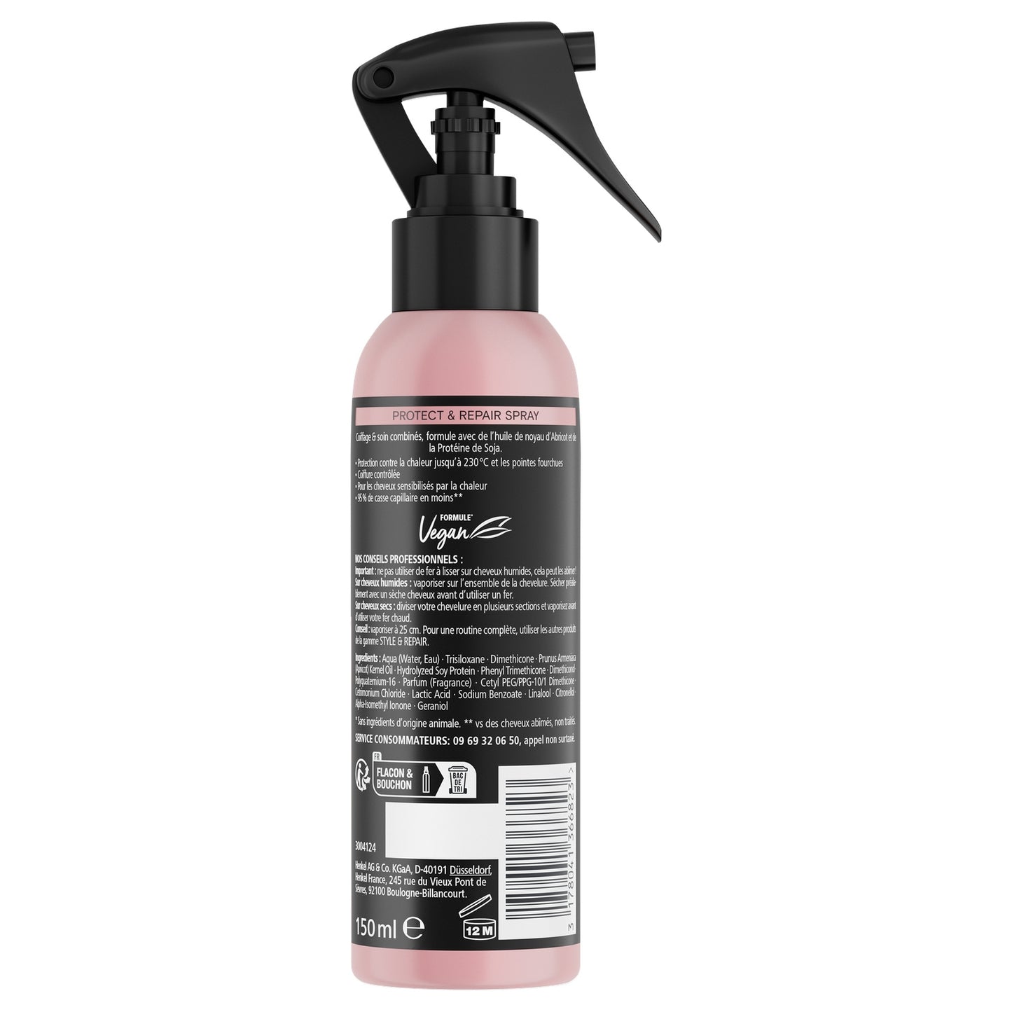 Spray Coiffant Protection 230° Style Et Repair SCHWARZKOPF