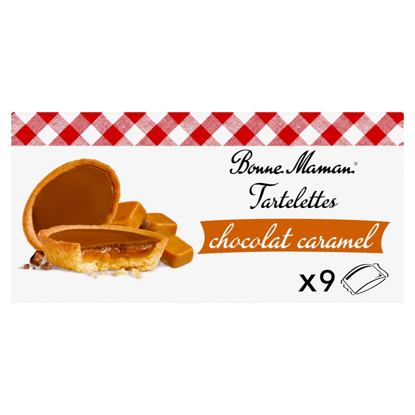BONNE MAMAN Chocolate Caramel Tartlets Cookies
