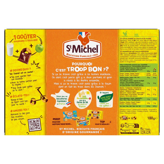 Gâteaux Doonuts Marbrés Chocolat ST MICHEL