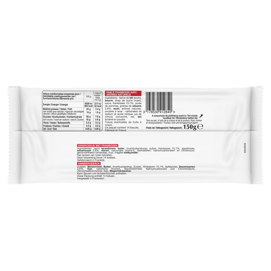 BONNE MAMAN Himbeer-Sesam-Shortbread-Kekse