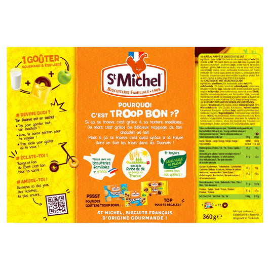 Gâteaux Doonuts Nappés Chocolat ST MICHEL