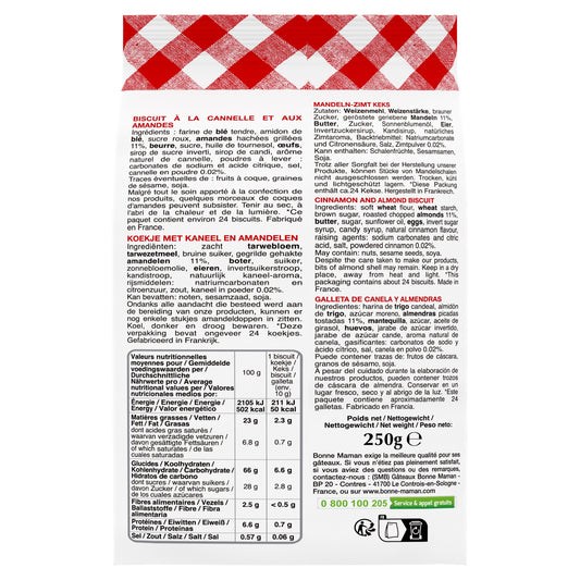 BONNE MAMAN Mandel-Spekulatius, kleine knusprige Kekse