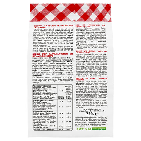 BONNE MAMAN Shortbread-Kekse mit gesalzener Butter und Karamell